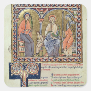 Grammar, Dialect and Rhetoric from 'Satyricon' Square Sticker