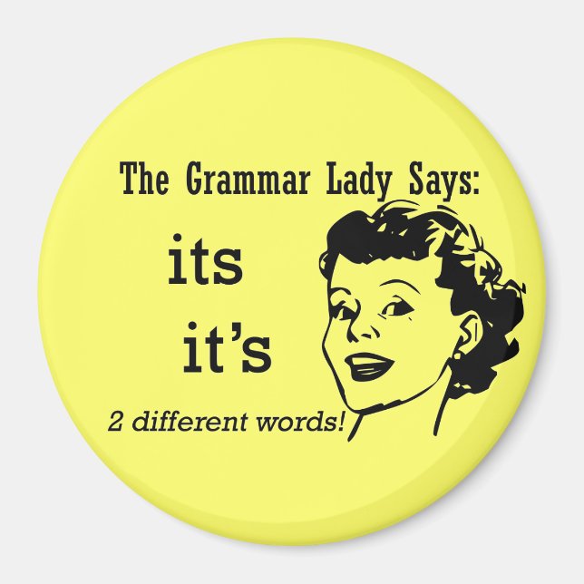 Grammar It's and Its Magnets (Front)