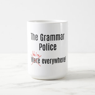 Grammar Police Mug