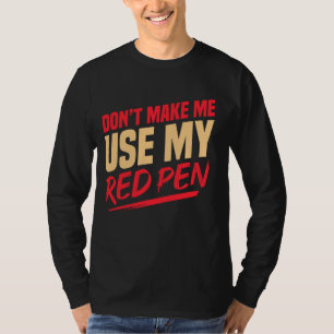 Grammar Police School English Teacher Teaching T-Shirt