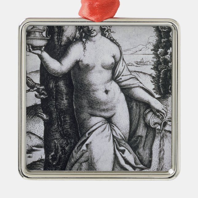 Grammer Metal Tree Decoration (Front)
