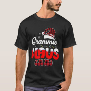 Grammie Claus Santa Christmas Matching Family Paja T-Shirt
