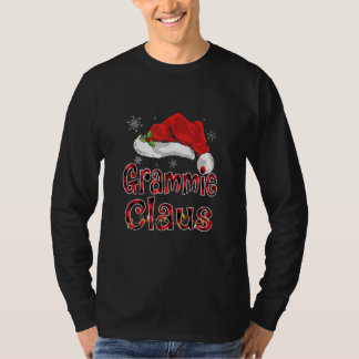 Grammie Claus Shirt Christmas Lights Pajama Family