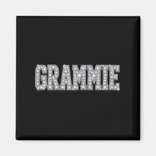 Grammie Ever Bling Design Love Magnet