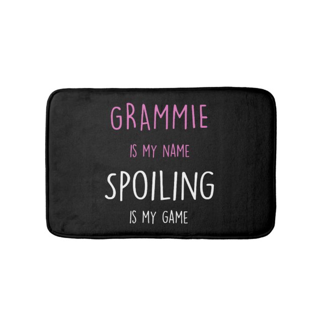 Grammie Grandma Gift for Christmas Bath Mat (Front)