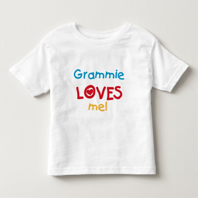 Grammie Loves Me T-shirts and Gifts (Front)