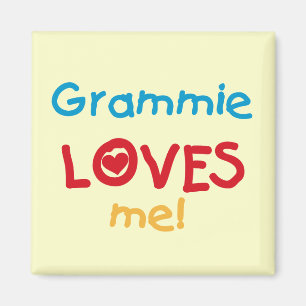 Grammie Loves Me T-shirts and Gifts Magnet