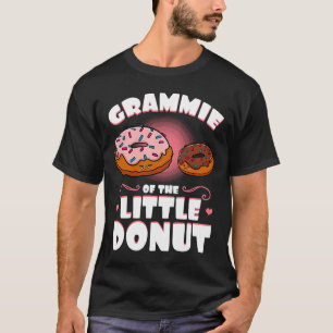 Grammie Of The Little Doughnut Gender Reveal Baby  T-Shirt