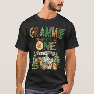 Grammie of the one happy camper 1st birthday T-Shirt