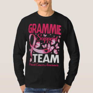 GRAMMIE Support Team gift Breast Cancer Awareness T-Shirt