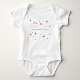 Grammy and Grampy's Girl Baby Bodysuit