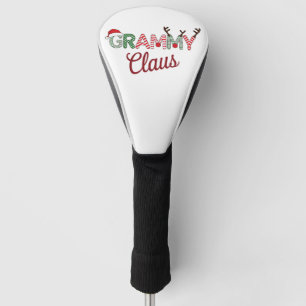Grammy Claus Christmas Grandma Gift Xmas Golf Head Cover
