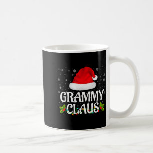 Grammy Claus Christmas Lights Santa Pajama Family  Coffee Mug