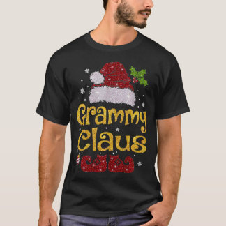 Grammy Claus  Christmas Pajama Family Matching Xma T-Shirt