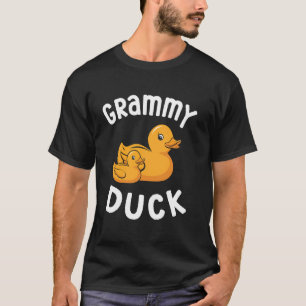 Grammy Duck Birthday Rubber Duck Kids Family Match T-Shirt