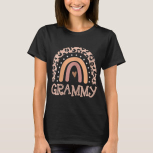 Grammy Life Leopard Rainbow Cheetah Print Grammy G T-Shirt