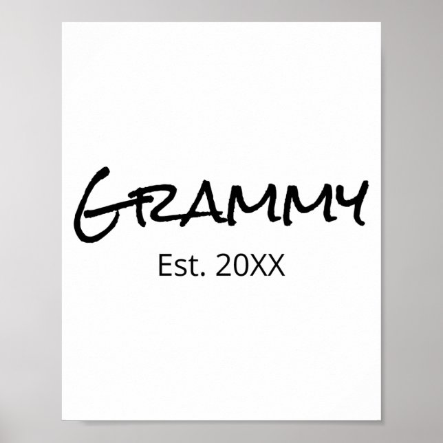Grammy Nana Gigi Grandma Grandmother D  Poster (Front)