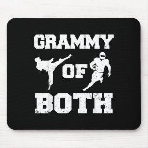 Grammy of Both Taekwondo and Football Martial Arts Mouse Pad
