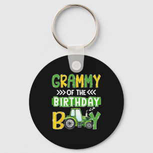 Grammy Of The Birthday Boy Tractors Farm Trucks Fa Key Ring