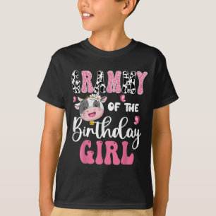 Grammy Of The Birthday Girl Farm Cow 1st Birthday T-Shirt