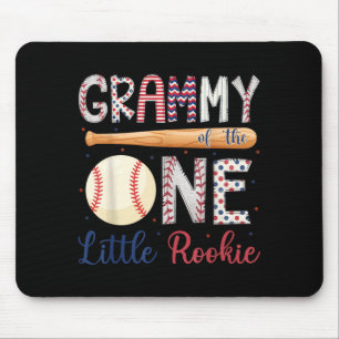 Grammy of The One Little Rookie Baseball 1st Mouse Pad