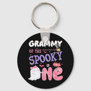 Grammy Of The Spooky One 1st Birthday Halloween Pi Key Ring