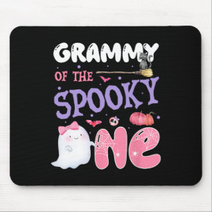 Grammy Of The Spooky One 1st Birthday Halloween Pi Mouse Pad