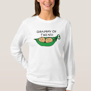 Grammy of Twins Pod T-Shirt