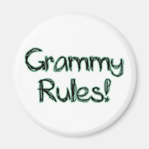 Grammy Rules Magnet