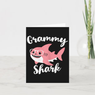 Grammy Shark Mother's Day Grandma Funny  Card