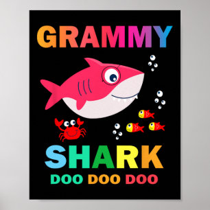 Grammy Shark Poster