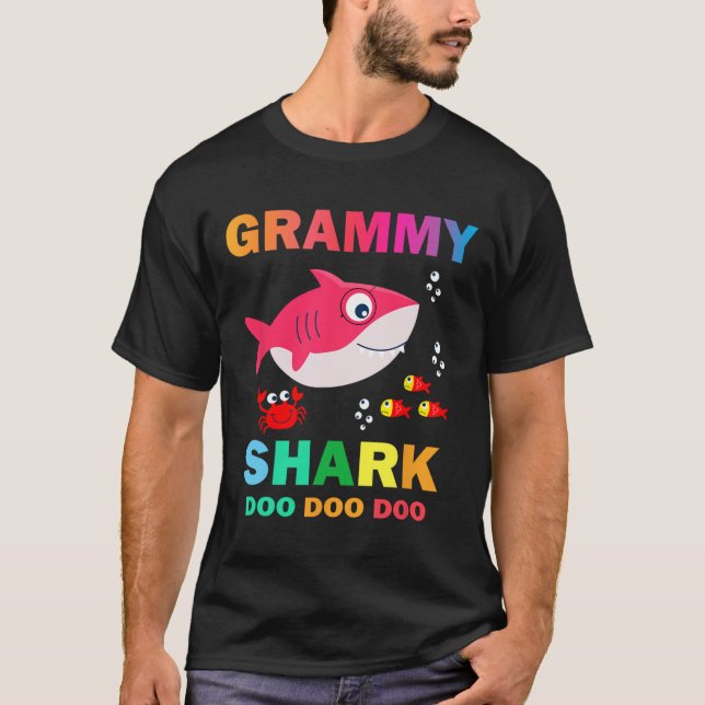 Grammy Shark  T-Shirt (Front)