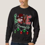 Grammy Snowman Love Grammy Life Christmas Red Plai Sweatshirt<br><div class="desc">Grammy Snowman Love Grammy Life Christmas Red Plaid</div>