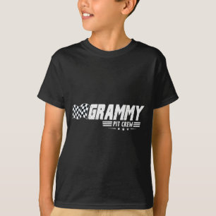 Grammy T Crew Race Car Birthday Family Racing  T-Shirt