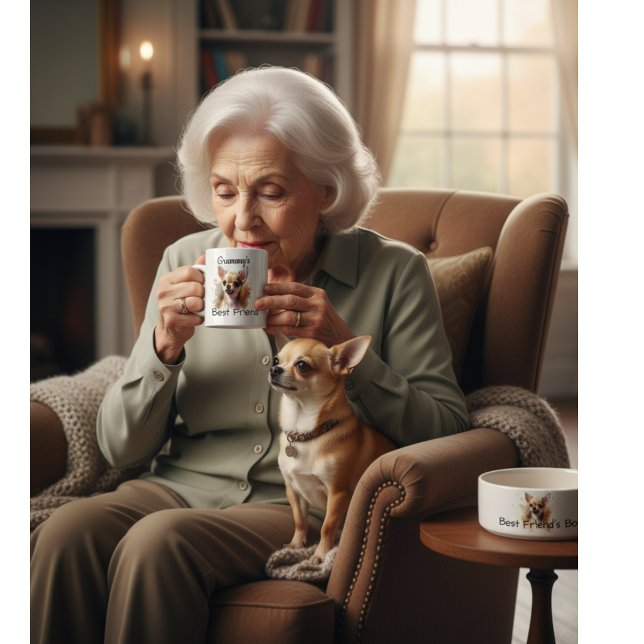 Grammy's Best Friend/ Personalise Coffee Mug (Creator Uploaded)