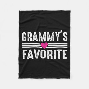 Grammy's Favorite  Fleece Blanket