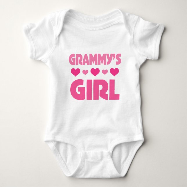 Grammys Girl Baby Bodysuit (Front)