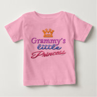 Grammy's Little Princess Baby Toddler T-Shirt