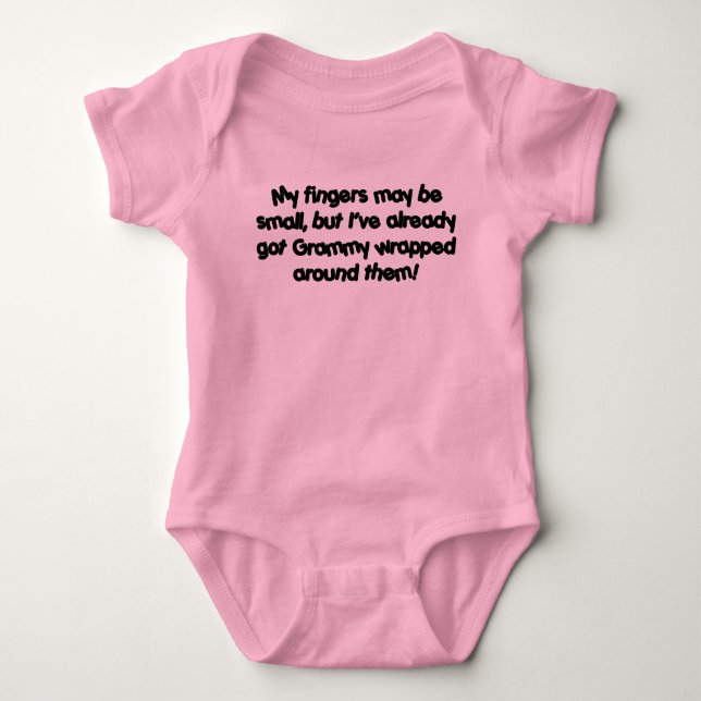 Grammy's Wrapped! Baby Bodysuit (Front)