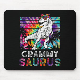 Grammysaurus Dinosaur Grammy Saurus Family Matchin Mouse Pad