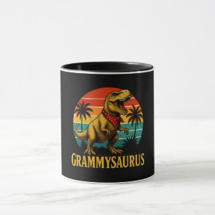 Grammysaurus T Rex Dinosaur Grammy Mothers Day Mug