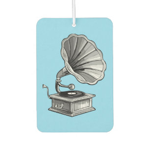 Gramophone Car Air Freshener