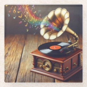 Gramophone Coaster