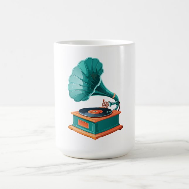 Gramophone Coffee Mug (Center)