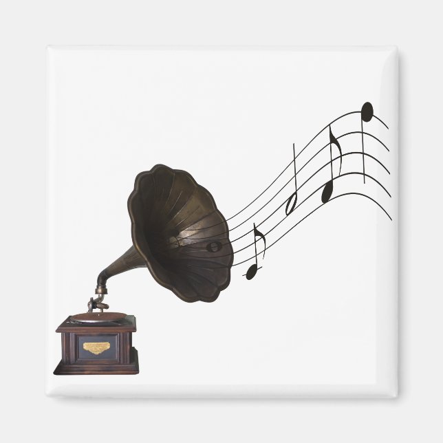 Gramophone Magnet (Front)
