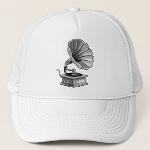 Gramophone Trucker Hat