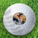 Grampa Retro Vintage Simple Fun Golf Balls<br><div class="desc">This simple and modern design is composed of san serif typography.</div>