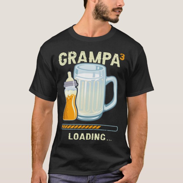 Grampa to be Future Grampa 3rd grandchild T-Shirt (Front)