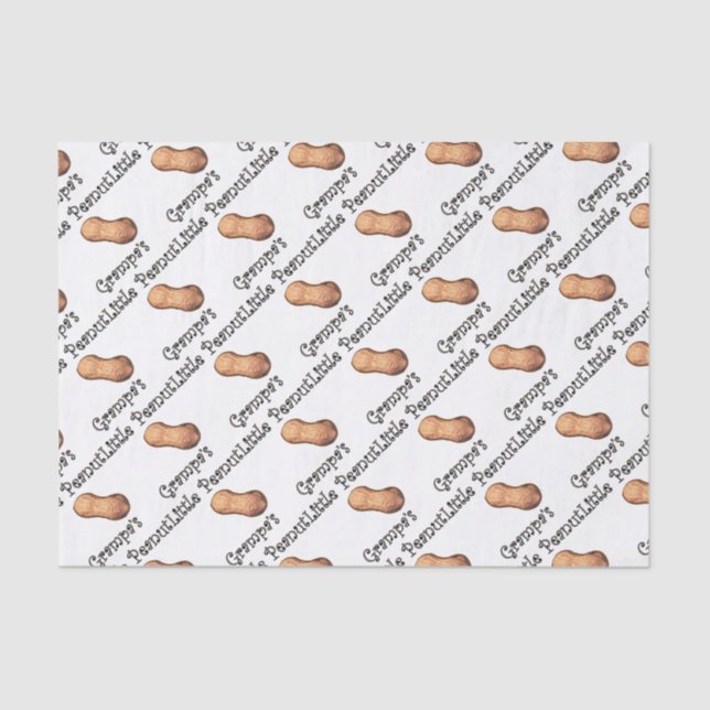 Grampa's little peanut tissue paper (Front)