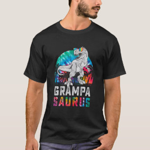 Grampasaurus Rex Dinosaur Grampa Saurus Family Mat T-Shirt